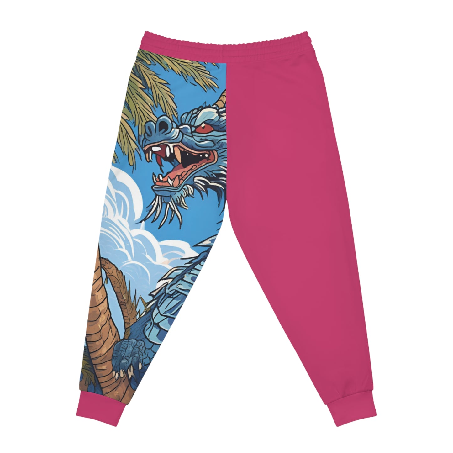 Shinobreeze Athletic Joggers - Journey to the West Indies (Blue) - Heliconia