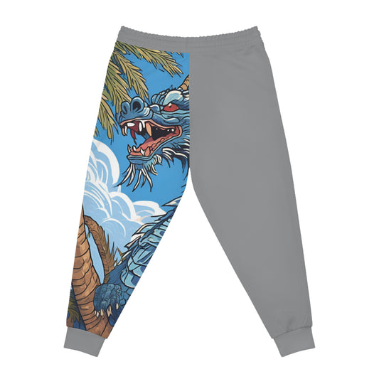 Shinobreeze Athletic Joggers - Journey to the West Indies (Blue) - Sport Grey