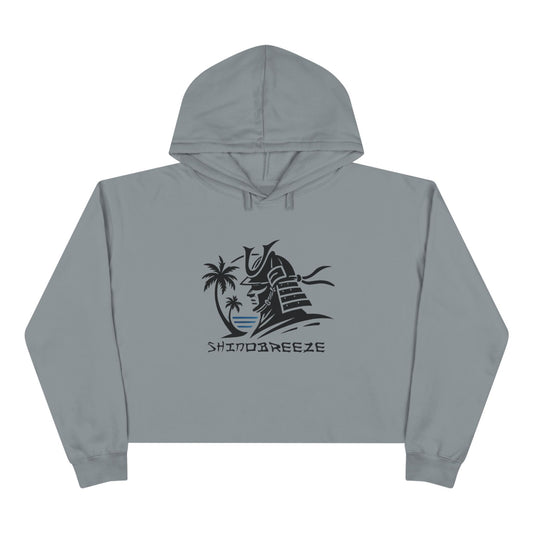 Shinobreeze Women's Crop Hoodie - Cherry Blossom Dreams