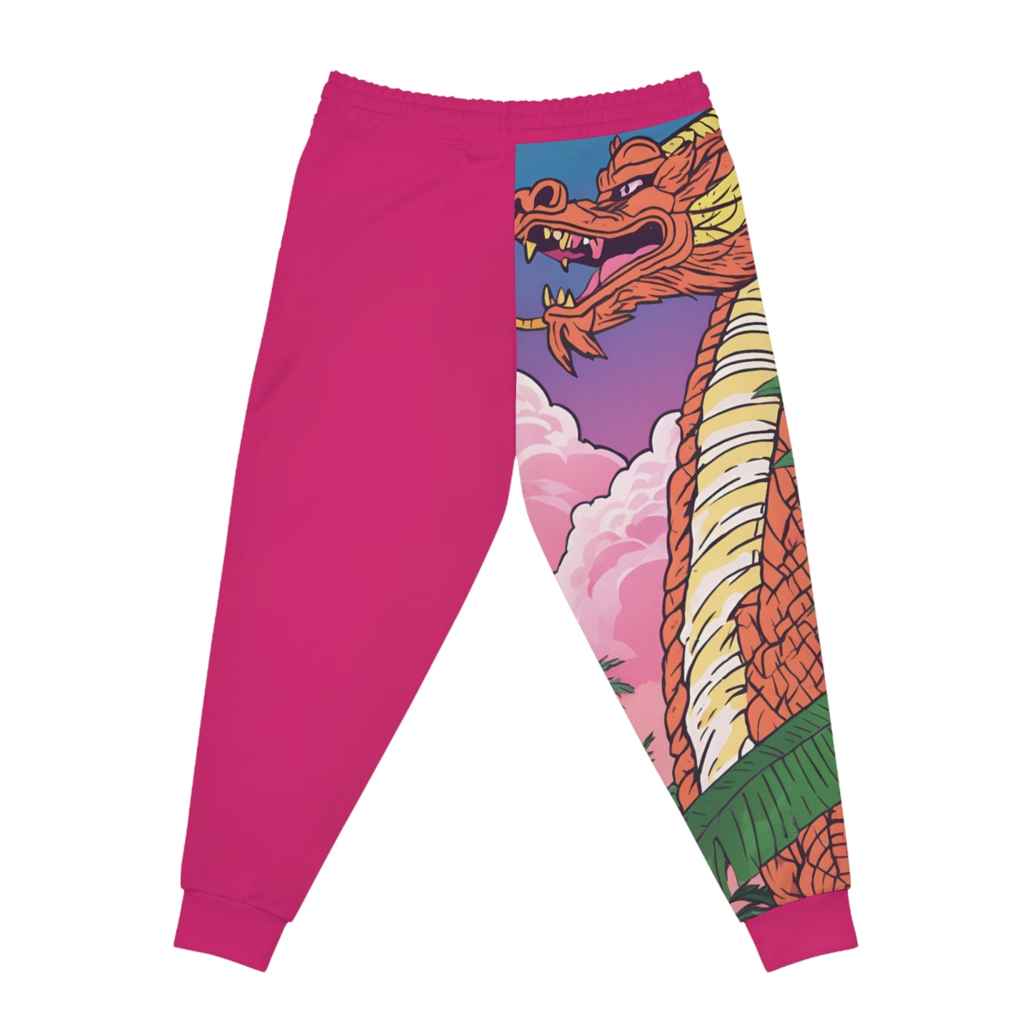 Shinobreeze Athletic Joggers - Journey to the West Indies (Red) - Heliconia