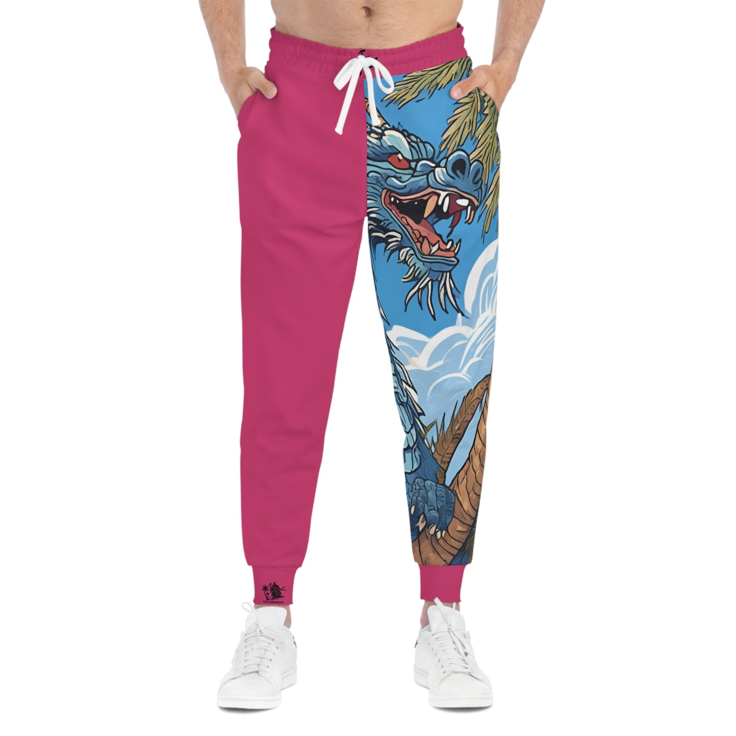 Shinobreeze Athletic Joggers - Journey to the West Indies (Blue) - Heliconia