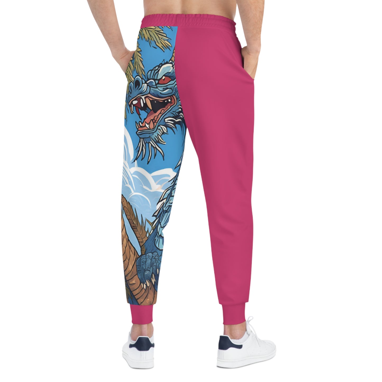 Shinobreeze Athletic Joggers - Journey to the West Indies (Blue) - Heliconia