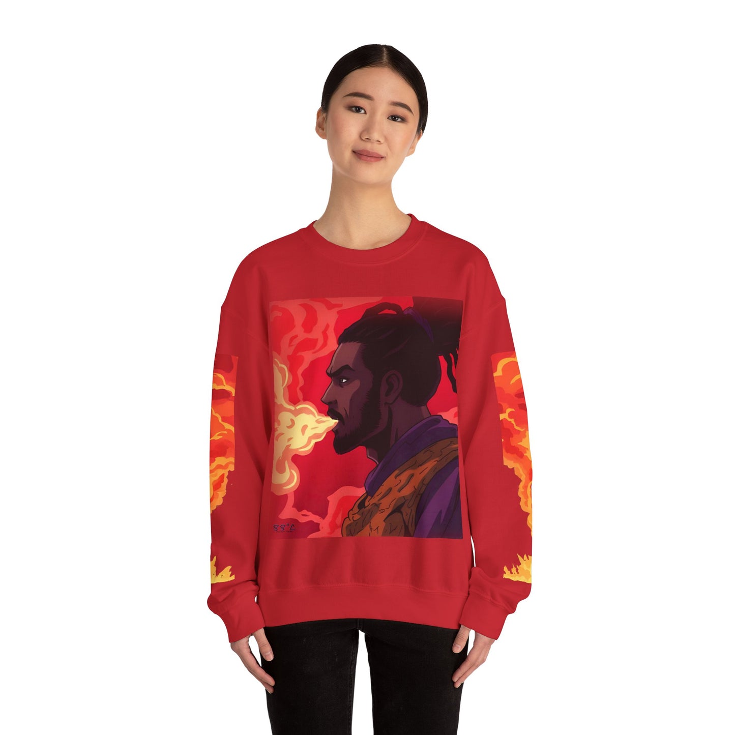 Shinobreeze Crewneck Sweatshirt – Infinite Flame