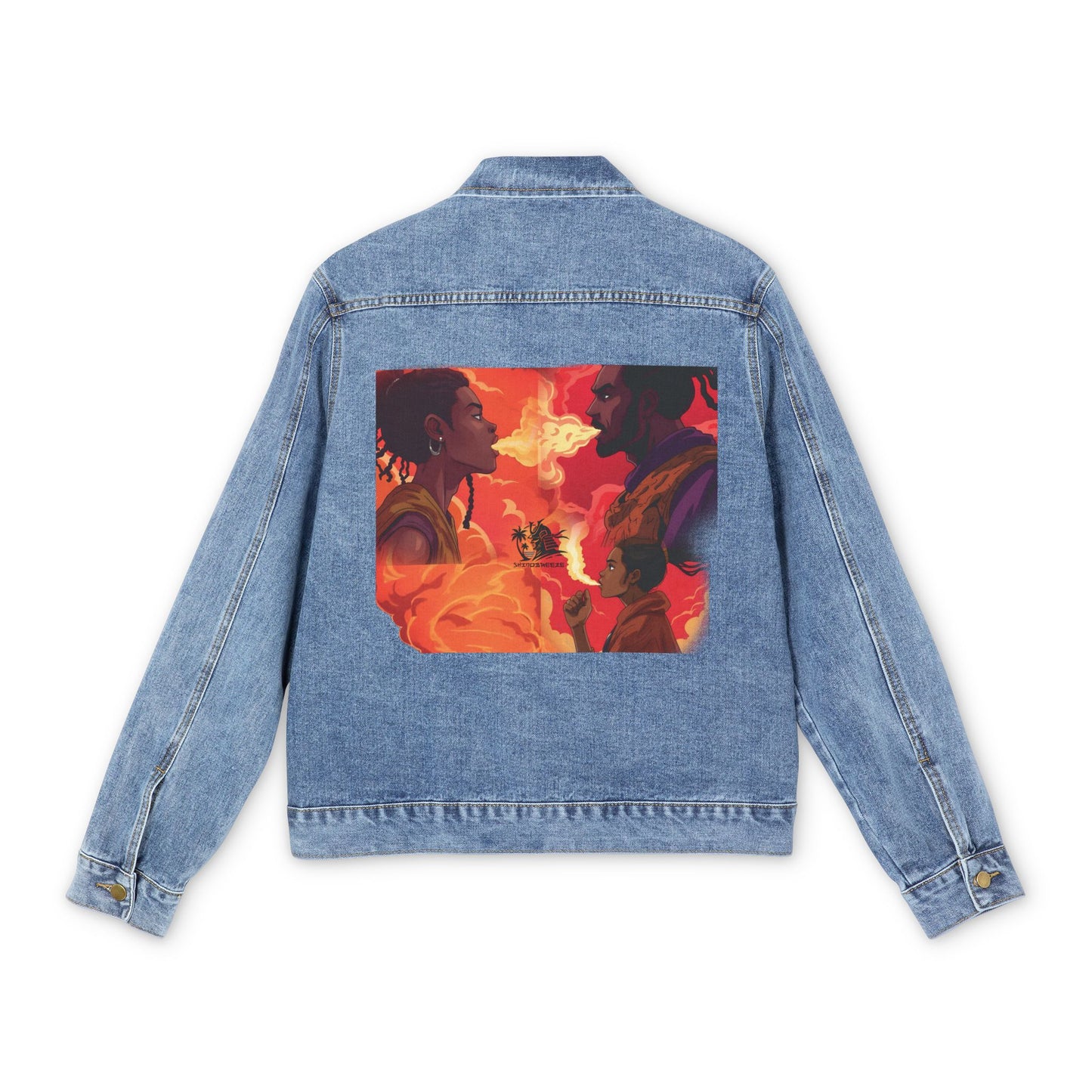 Shinobreeze Men's Denim Jacket - 88 Degrees