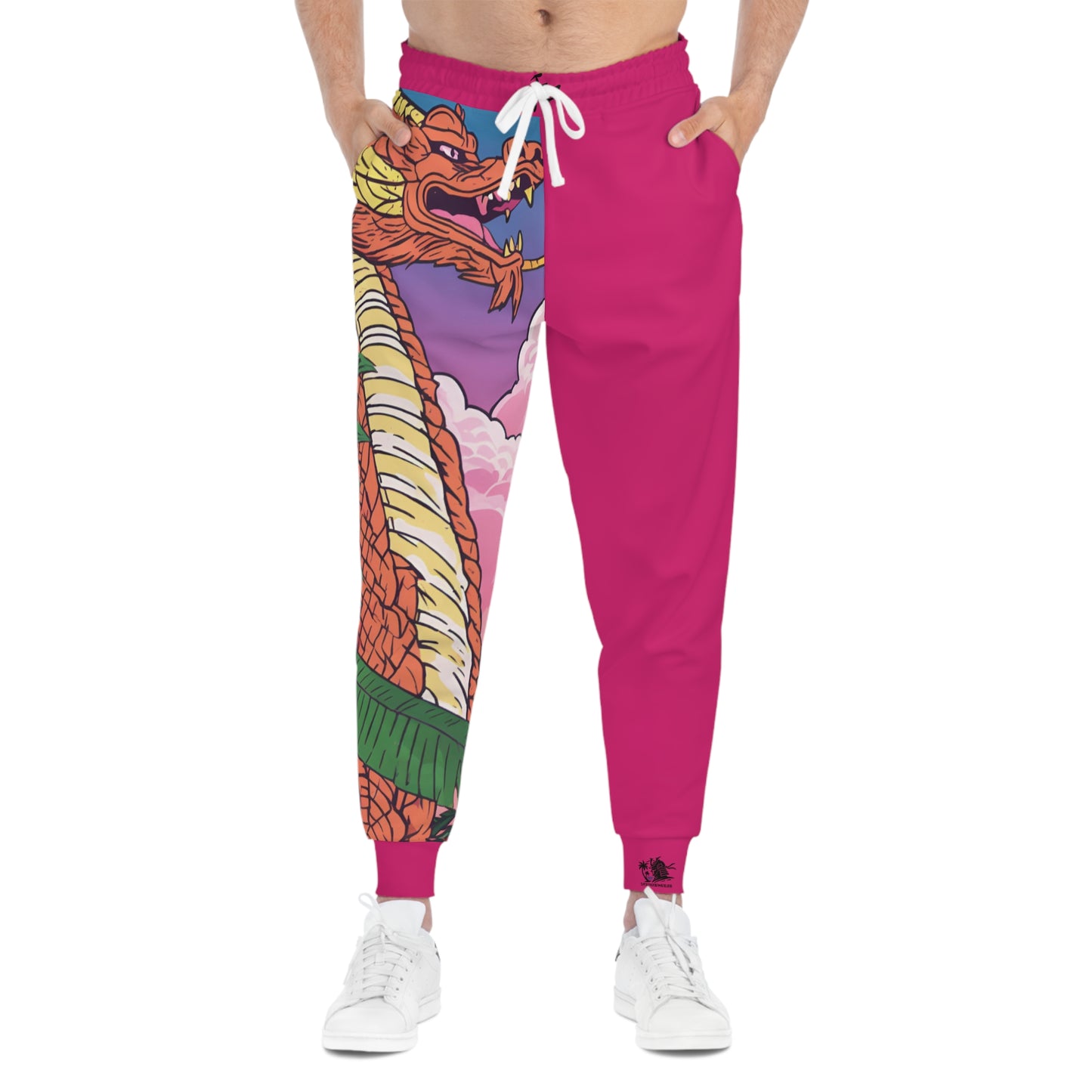 Shinobreeze Athletic Joggers - Journey to the West Indies (Red) - Heliconia