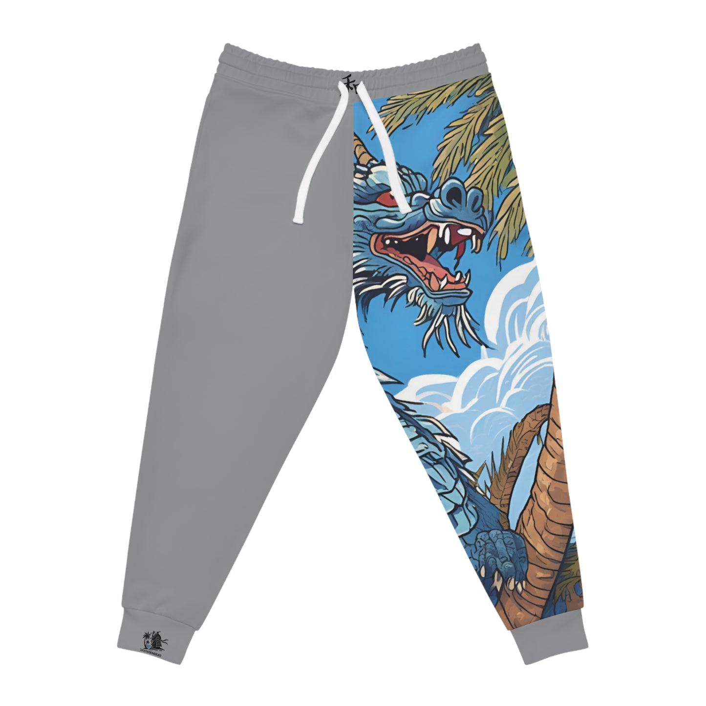 Shinobreeze Athletic Joggers - Journey to the West Indies (Blue) - Sport Grey