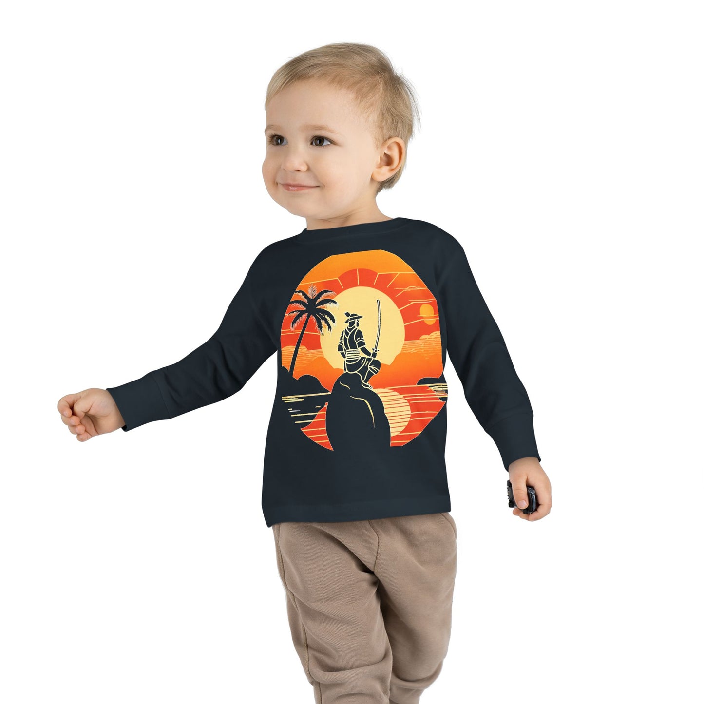 Shinobreeze Toddler Long Sleeve Tee- Zen