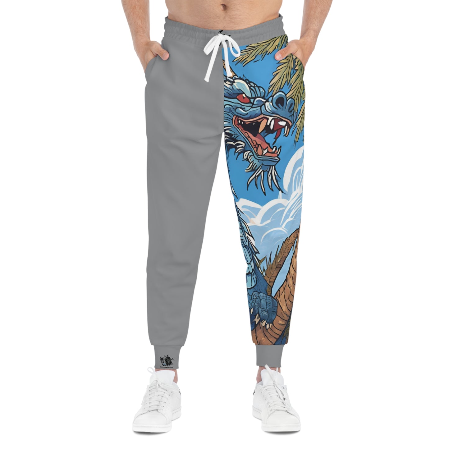 Shinobreeze Athletic Joggers - Journey to the West Indies (Blue) - Sport Grey