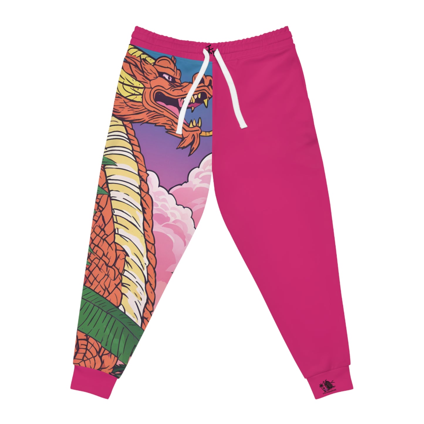 Shinobreeze Athletic Joggers - Journey to the West Indies (Red) - Heliconia