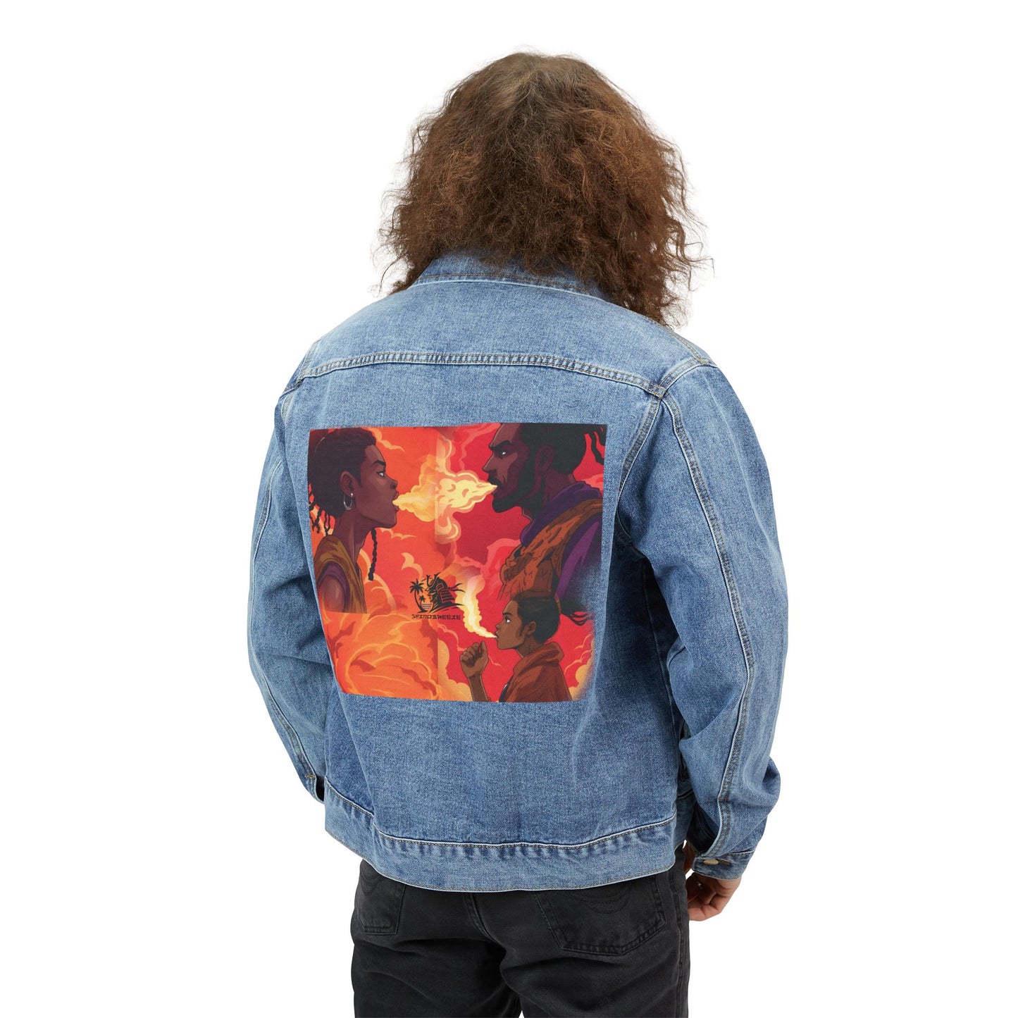 Shinobreeze Men's Denim Jacket - 88 Degrees